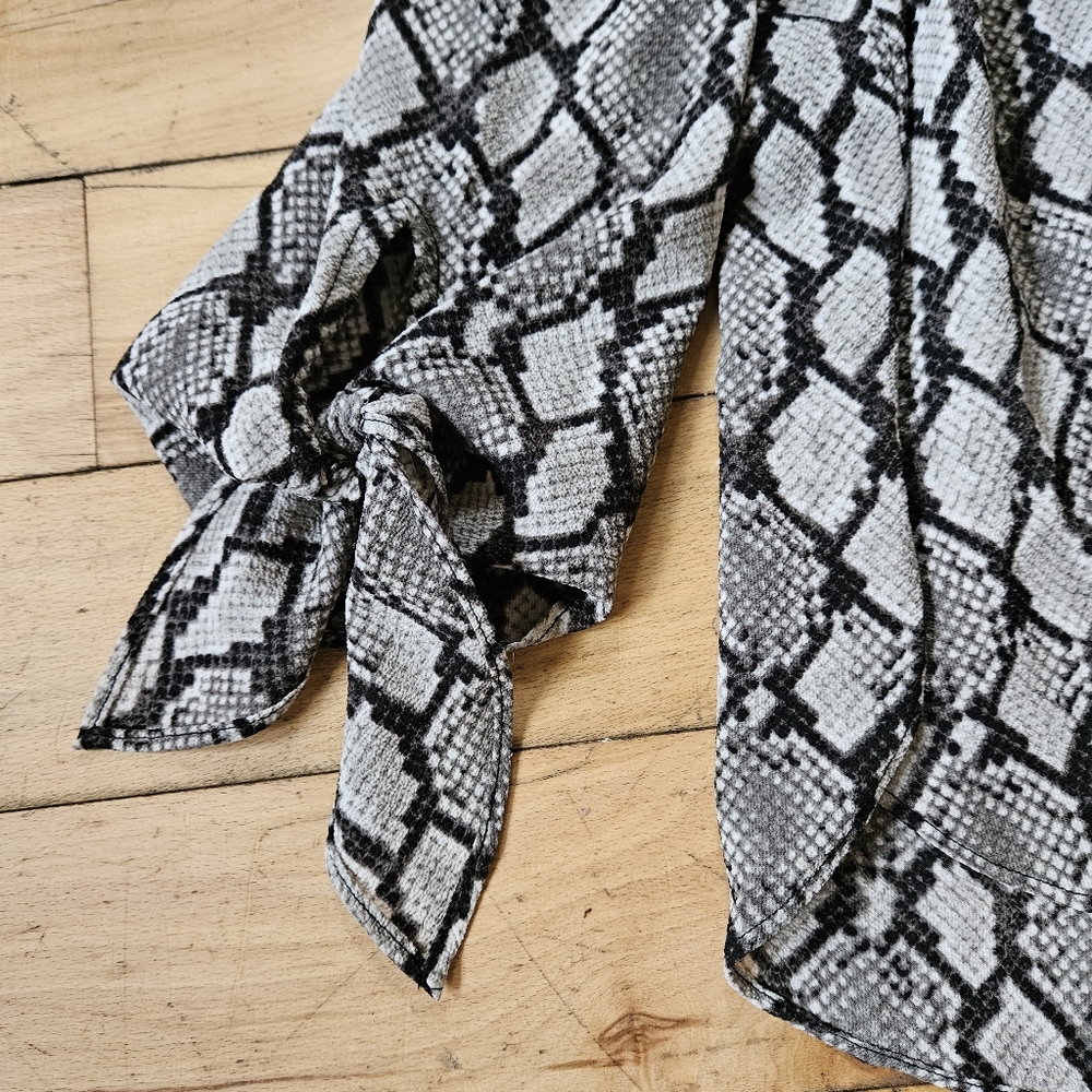 Michael Kors Snake Print Pattern Blouse - image 8